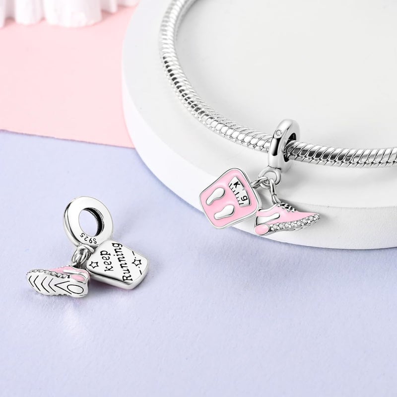 Hapour Store 925 Sterling Silver Charms for Bracelets Necklace European Jewelry Pendant Beads Charm for Women Mom - Image 3